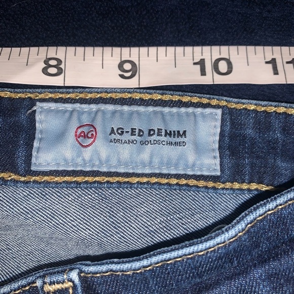 AG Adriano Goldschmied Women's Prima Mid-Rise Cigarette Jeans 25R - Picture 11 of 11